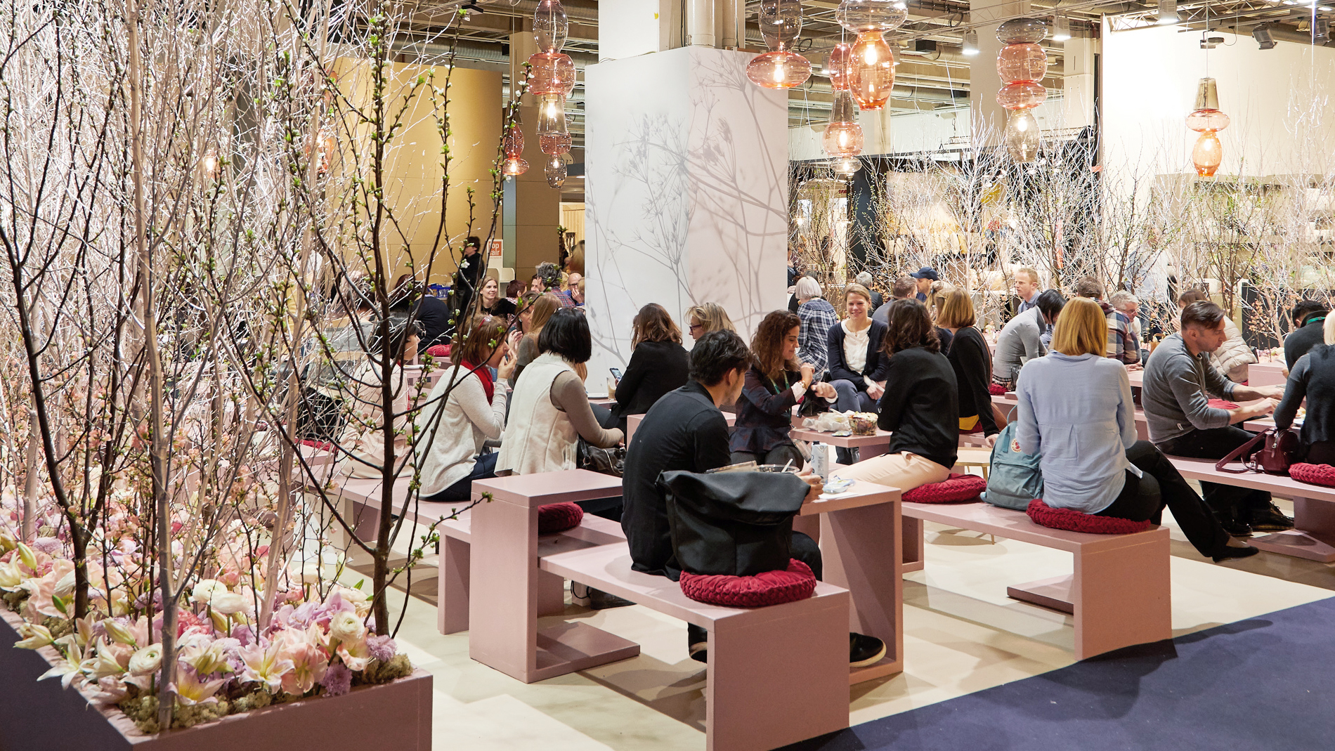 Restaurant auf der Messe Frankfurt