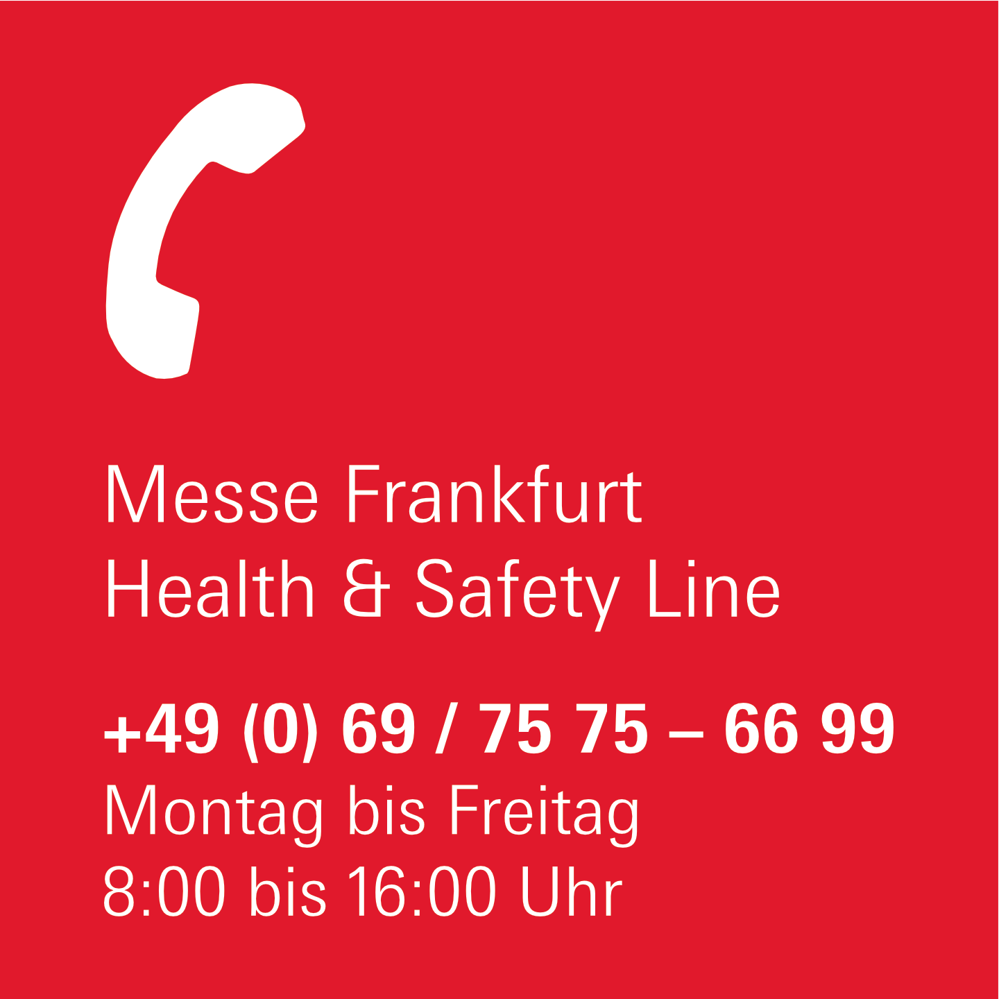 Health and Safety Line