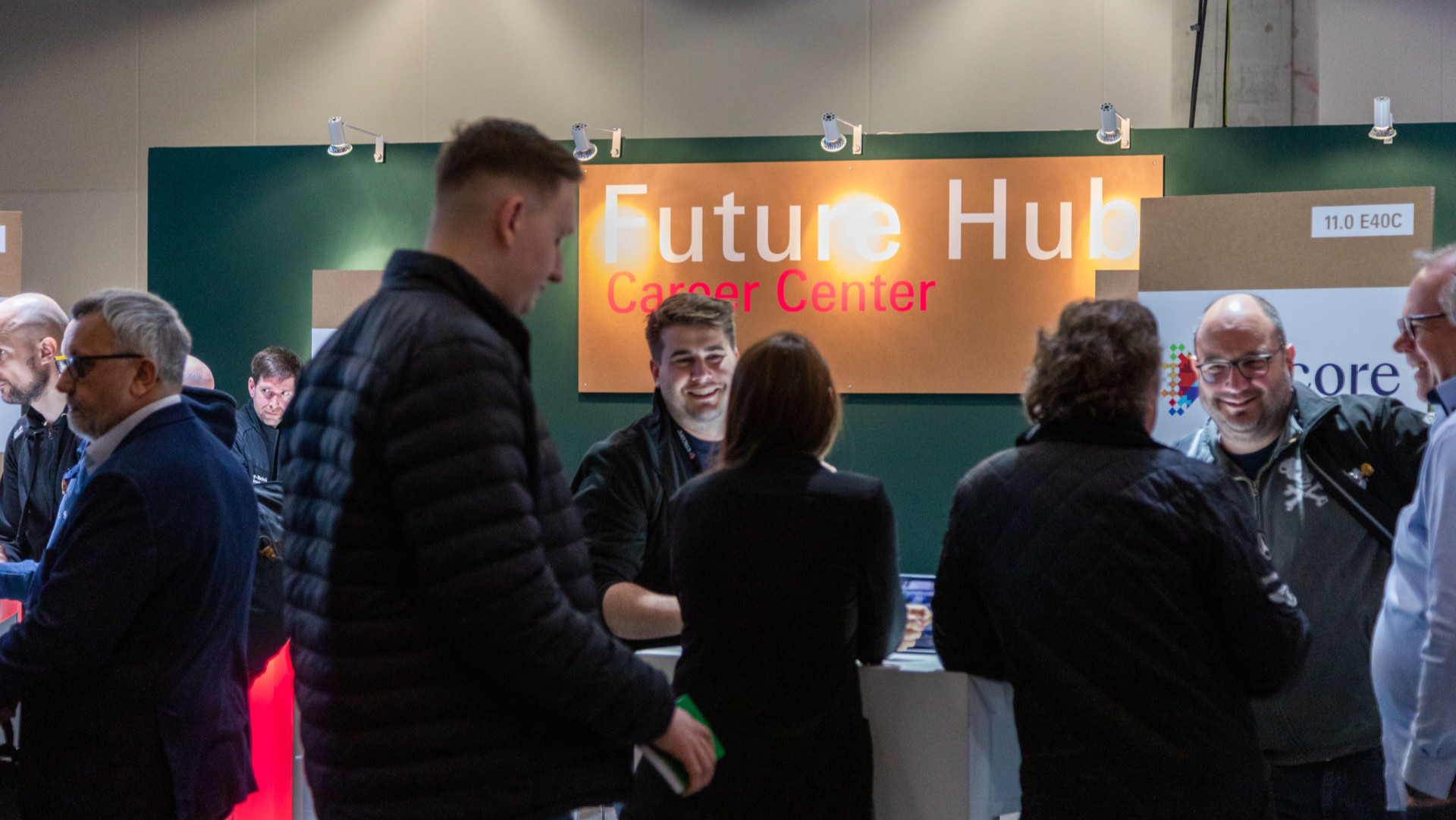 The Future Hub brings together training and further education programmes, career planning and job exchange in a unique area. Photo: Jochen Guenther