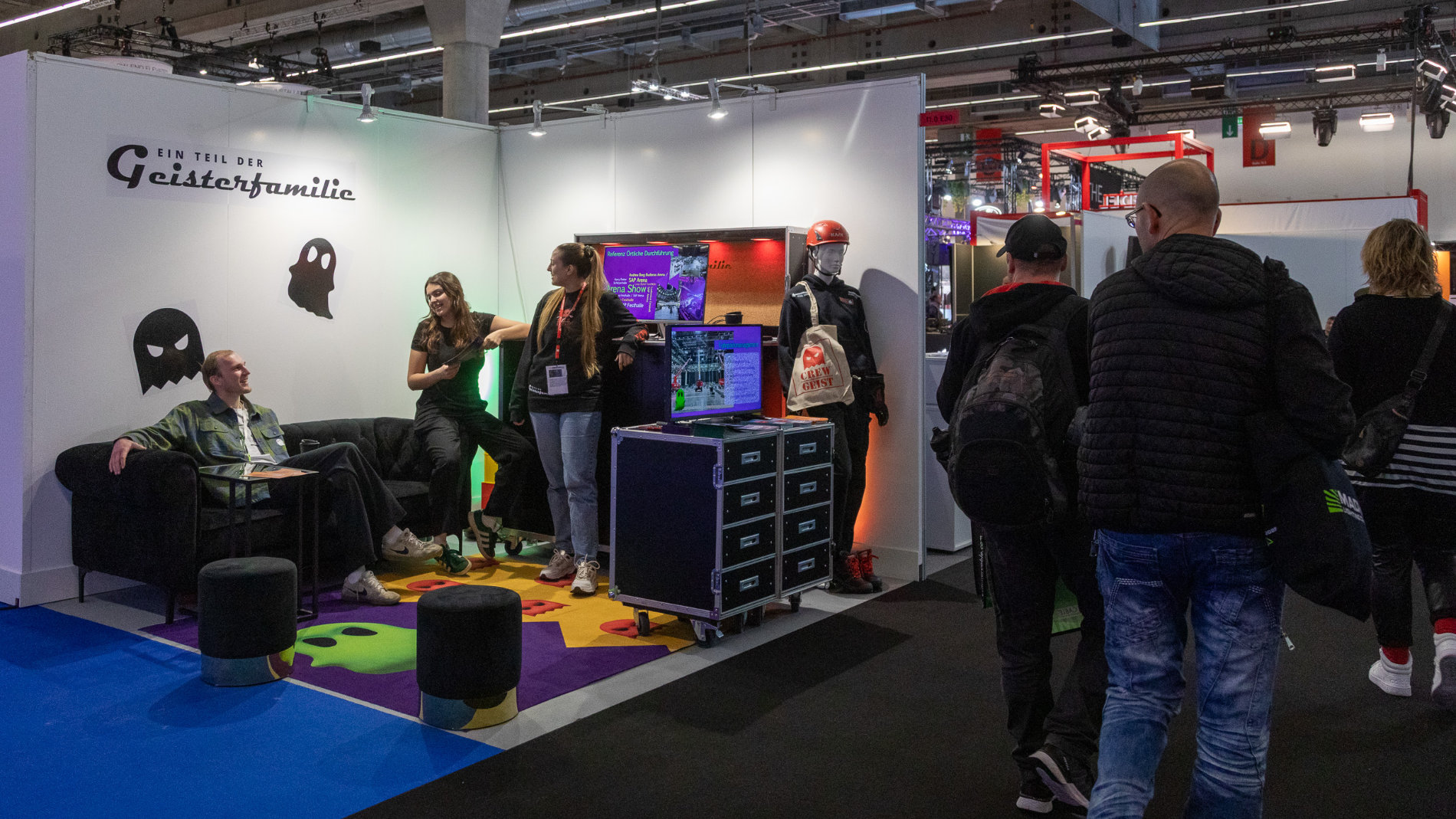 Visitors at Prolight + Sound